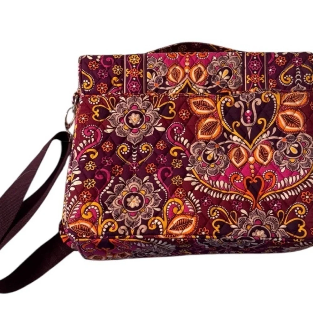 Vera Bradley Attache Messenger Style Bag 